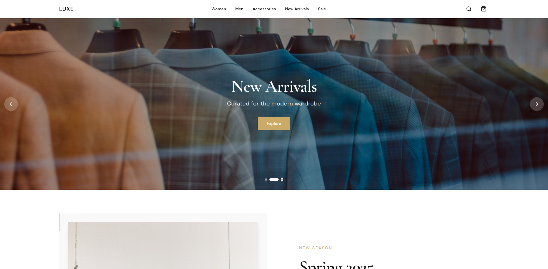 LUXE Fashion E-commerce Platform - Image 1