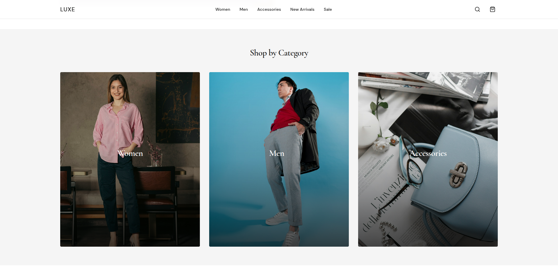 LUXE Fashion E-commerce Platform - Image 3