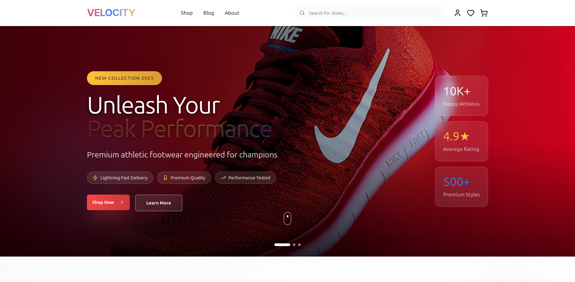 Velocity Performance Footwear Store - Image 1